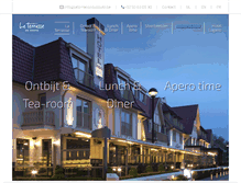 Tablet Screenshot of laterrasseduzoute.be